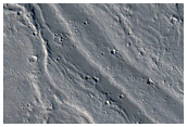 Unusual Lava Flow Boundaries East of Olympus Mons