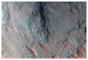 Central Peak and Layered Bedrock