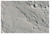 Summit of Elongated Volcano in Ceraunius Fossae