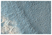 Possible Clay and Sulfate or Zeolite Deposit in Crater