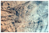 Mass Wasting Feature in Ganges Chasma