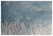Monitor Slopes in Raga Crater