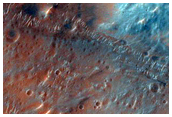Monitor Slopes of Crater in Coprates Chasma