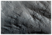 Steep Slopes in Tithonium Chasma