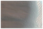 West Rim of 11-Kilometer Crater in Tyrrhena Terra