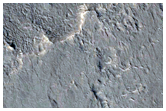 Curved and Branching Ridges in CTX Image 