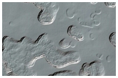 Monitoring of South Polar Residual Cap