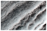 Branching Trough in South Polar Layered Deposits
