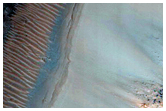 Monitor Slopes of Crater East of Argyre Region
