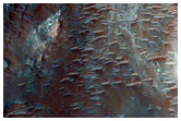 Central Uplift of Saheki Crater