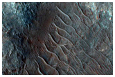 Sediments in Valleys Upslope of Ladon Valles Basin