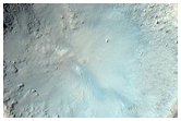 Monitor Slopes of Fresh 1-Kilometer Crater
