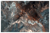 Light-Toned Materials in Central Uplift