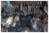 Blocky Deposit on Floor of Melas Chasma