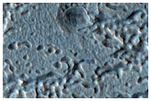 Reull Vallis Region Crater Ejecta