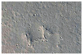 Bright Zone Seen in CTX Image
