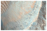 Monitor Slopes of Crater on Floor of Coprates Chasma