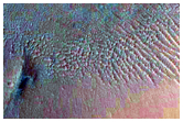 Crater in Ariadnes Colles
