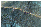 Gullies with Bright Fans
