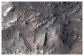 Central Uplift of a 30-Kilometer Diameter Crater in Noachis Terra