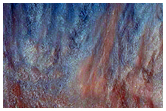 Monitor Slopes of Dejnev Crater
