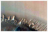 Hills in Ganges Chasma
