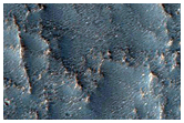 Lava Flows Upslope of Failed Fracture Near Hrad Vallis