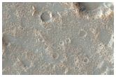 Possible Pitted Impact Melt Pond on the Ejecta of Bakhuysen Crater