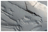 Lava Vent in Tharsis Region