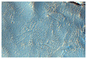Boundary between Hrad Vallis Source Region and Surrounding Terrain