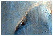 Flows Surrounding Crater in THEMIS V23307003