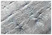 Basal Exposure of South Polar Layered Deposits