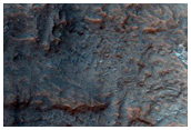 Northern Hellas Planitia Layered Bedrock