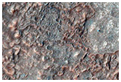 Layers on Northern Rim of Hellas Basin