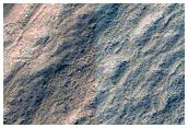 Branching Trough in South Polar Layered Deposits