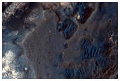 Steep Slope in Capri Chasma
