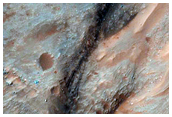 Steep Slopes in Coprates Chasma