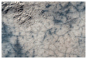 Rough Terrain and Albedo Boundary on South Polar Layered Deposits
