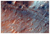 Monitor Slopes of Crater in Coprates Chasma