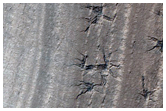 Basal Exposure of South Polar Layered Deposits