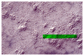 Terra saxosa et finis albedinis in stratis axis australis depositis