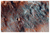 Monitor Slopes of Crater in Coprates Chasma