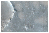 Crater in Utopia Planitia
