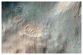 Small Gullies with Light Material