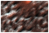 Possible Crater Near Edge of South Polar Residual Cap
