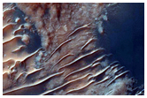 Tyrrhena Terra Crater with Altered Minerals