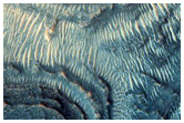 Exposed Layers in Nili Fossae Trough