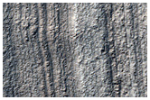 Paroi orientale de Chasma Australe au bord de Promethei Lingula