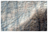 Margin of Pedestal Crater in Malea Planum