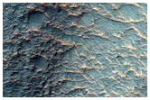 Channels on Fan Surface Northeast of Hellas Planitia